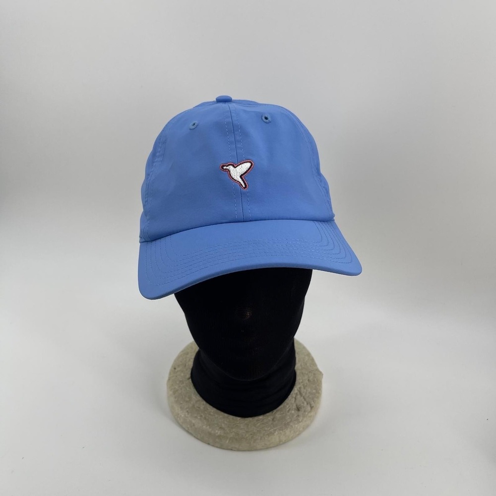 Birddogs Performance Dad Hat Light Blue Adjustable Strapback Golf Hat